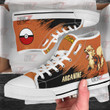 Pokemon Arcanine High Top Shoes Custom Anime Sneakers