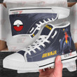 Pokemon Garchomp High Top Shoes Custom Anime Sneakers