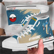 Pokemon Gyarados High Top Shoes Custom Anime Sneakers