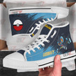Pokemon Luxray High Top Shoes Custom Anime Sneakers