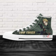 Spy X Family Loid Forger High Top Shoes Custom Anime Sneakers