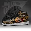 Demon Slayer Rengoku JD Sneakers Black Cool Style Custom Anime Shoes