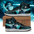 Demon Slayer Tokito JD Sneakers Black Cool Style Custom Anime Shoes