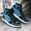Dragon Ball Goku Super Saiyan Blue JD Sneakers Custom Anime Shoes