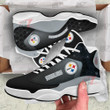 Pittsburgh Steelers Air Jordan 13 Sneakers NFL Custom Sport Shoes