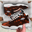 Denver Broncos Air Jordan Sneakers 13 NFL Custom Sport Shoes