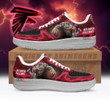 Atlanta Falcons Air Sneakers Mascot Thunder Style Custom NFL Sport Shoes