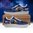 New York Giants Air Sneakers Mascot Thunder Style Custom NFL Sport Shoes