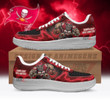 Tampa Bay Buccaneers Air Sneakers Mascot Thunder Style Custom NFL Sport Shoes