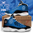 Zeta Phi Beta Air Sororities Jordan 13 Sneakers Custom Shoes
