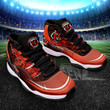 Cincinnati Bengals Air Jordan 11 Sneakers NFL Custom Sport Shoes