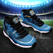 Los Angeles Chargers Air Jordan 11 Sneakers NFL Custom Sport Shoes