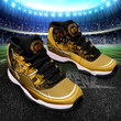 Notre Dame Fighting Irish Air Jordan 11 Sneakers NFL Custom Sport Shoes
