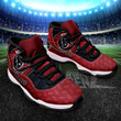 Houston Texans Air Jordan 11 Sneakers NFL Custom Sport Shoes