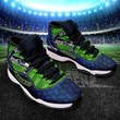 Seattle Seahawks Air Jordan 11 Sneakers NFL Custom Sport Shoes
