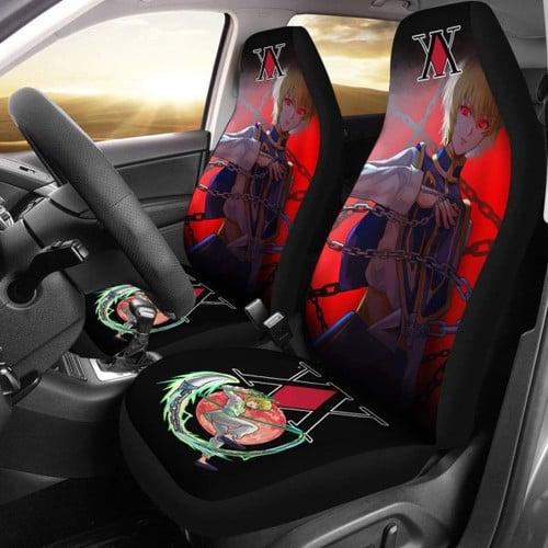 Hunter X Hunter Kurapika Car Seat Covers Anime Universal Fit