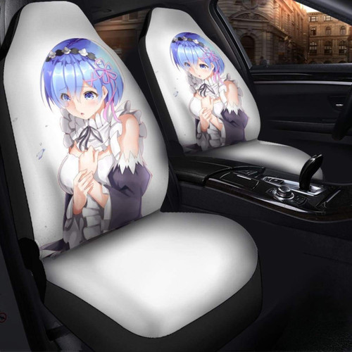 Rem Re_Zero Starting Life In Another World Best Anime Seat Covers Amazing Best Gift Ideas Universal Fit