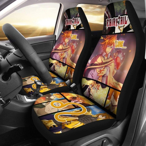 Fairy Tail Loke Car Seat Covers Anime Gift For Fan Universal Fit