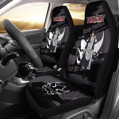 Zeref Dragneel Fairy Tail Car Seat Covers Gift For Fan Adore Anime Universal Fit