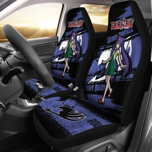 Wendy Marvell Fairy Tail Car Seat Covers Gift For Happy Fan Anime Universal Fit