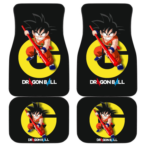Goku Kid Character Dragon Ball Car Seat Covers Anime Car Accessories Gift