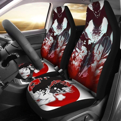 Demon Asta Black Clover Car Seat Covers Anime Fan Gift Universal Fit