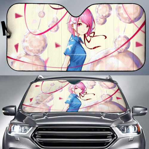 Anime Girl Hd K Car Sun Shade Universal Fit