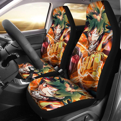 Izuku Midoriya Deku My Hero Academia Car Seat Cover Anime Mixed Manga Universal Fit