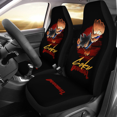 Dragon Ball Z Car Seat Covers Goku Anime Seat Covers
