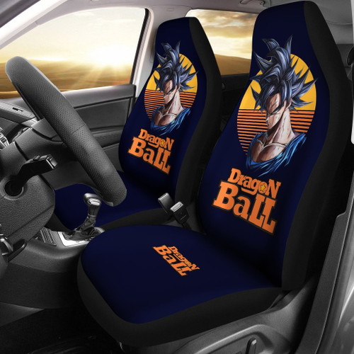 Dragon Ball Z Car Seat Covers Goku Saiyan Anime Seat Covers