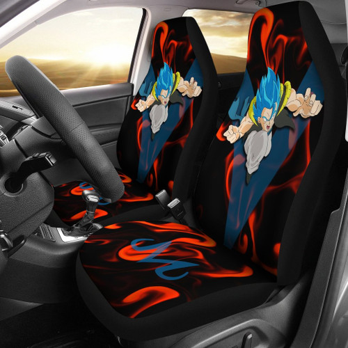 Gohan Supper Saiyan Dragon Ball Z Red Car Seat Covers Anime Car Accessories