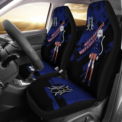 Neferpitou Characters Hunter X Hunter Car Seat Covers Anime Gift For Fan Universal Fit