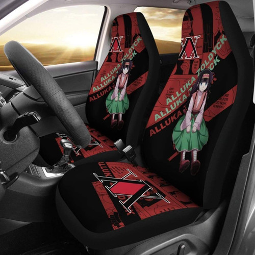 Alluka Zoldyck Characters Hunter X Hunter Car Seat Covers Anime Gift For Fan Universal Fit
