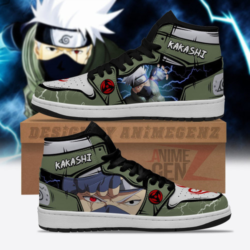 Naruto JD Sneakers Kakashi Anime Custom Shoes