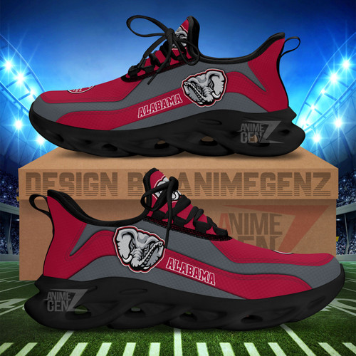 Alabama Crimson Tide Clunky Sneakers NFL Custom Sport Shoes