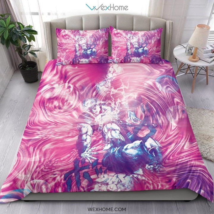 Lucid Phantom Blood Jojo's Bizarre Adventure Bedding Set -duvet cover and pillowcase set - Unique Design Amazing Gift