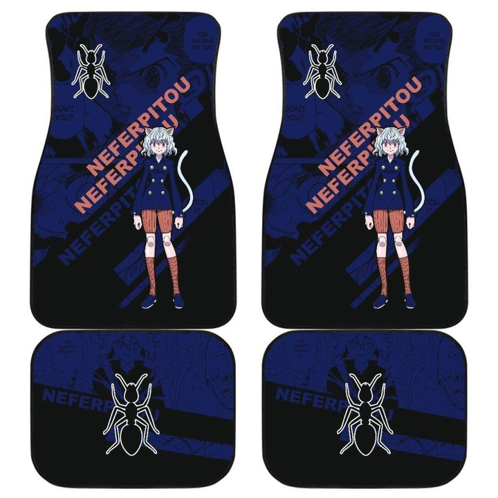 Neferpitou Characters Hunter X Hunter Car Floor Mats Anime Gift For Fan Universal Fit
