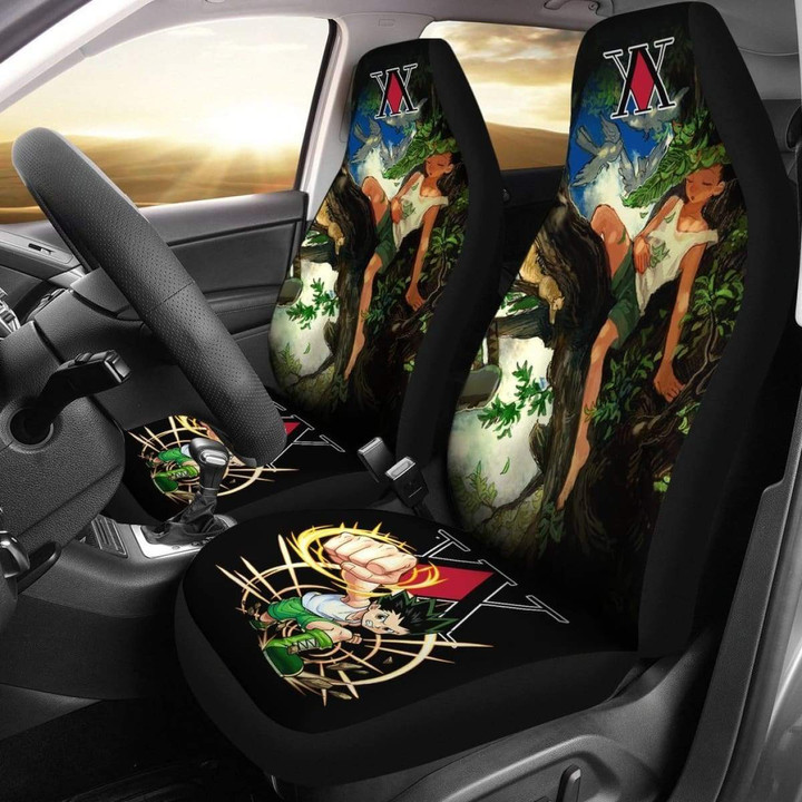 Hunter X Hunter Gon Height Car Seat Covers Anime Universal Fit