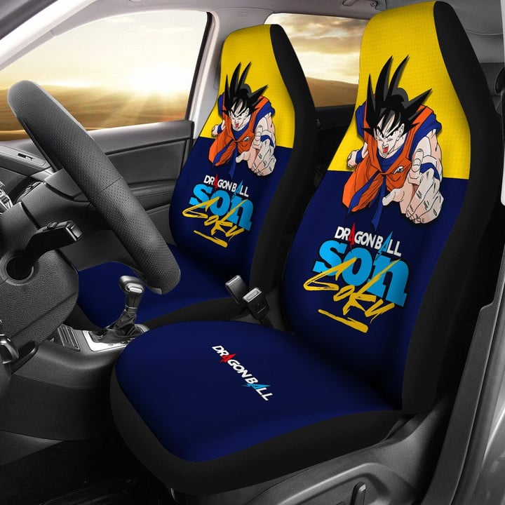 Son Goku Skill Dragon Ball Car Seat Covers Anime Covers