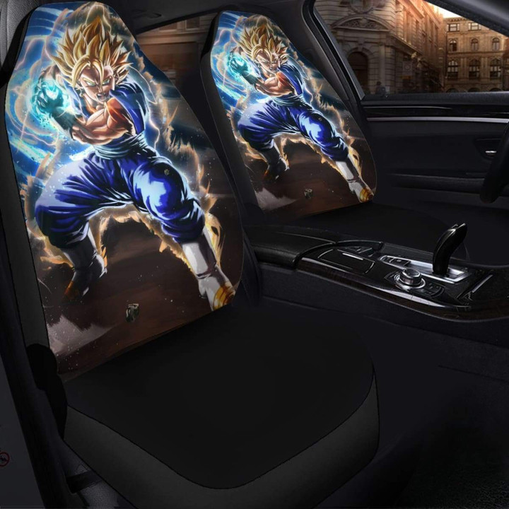 Vegito Power Dragon Ball Best Anime Seat Covers Amazing Best Gift Ideas Universal Fit