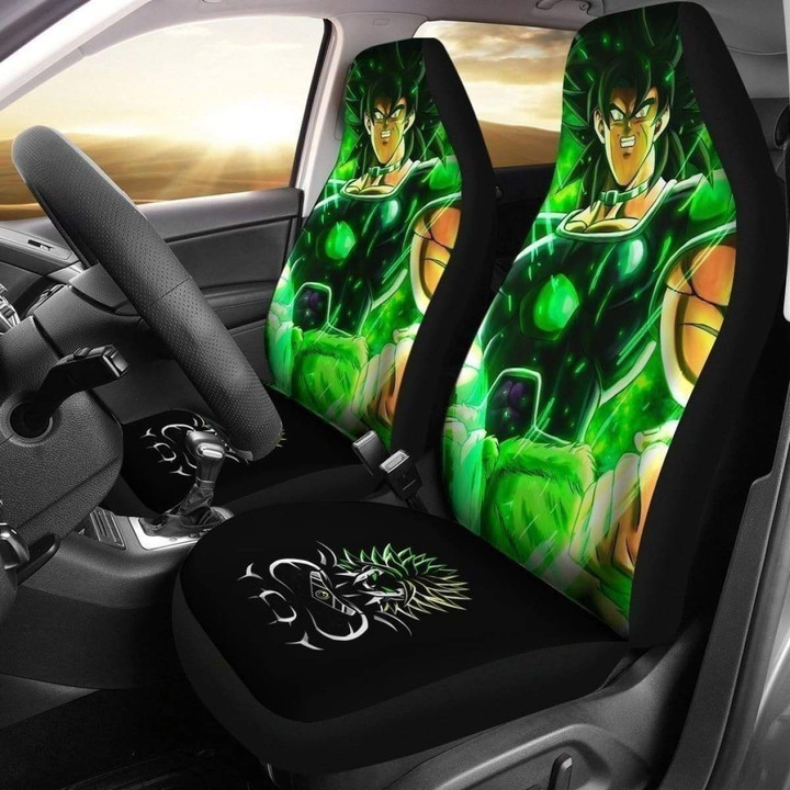Dragon Ball Broly Anime Car Seat Covers Universal Fit