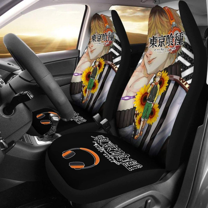 Hideyoshi Nagachika Tokyo Ghoul Car Seat Covers Anime Mixed Manga Universal Fit