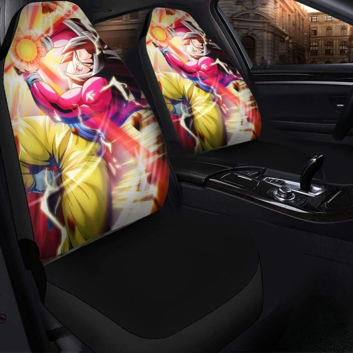 Pink Goku Power Dragon Ball Best Anime Seat Covers Amazing Best Gift Ideas Universal Fit