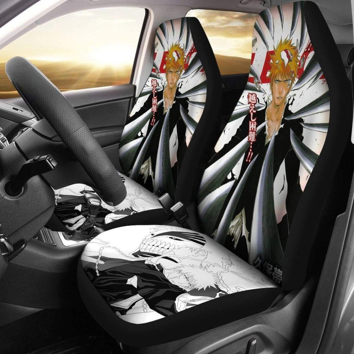 Ichigo Kurosaki Bleach Anime Car Seat Covers Nh Universal Fit