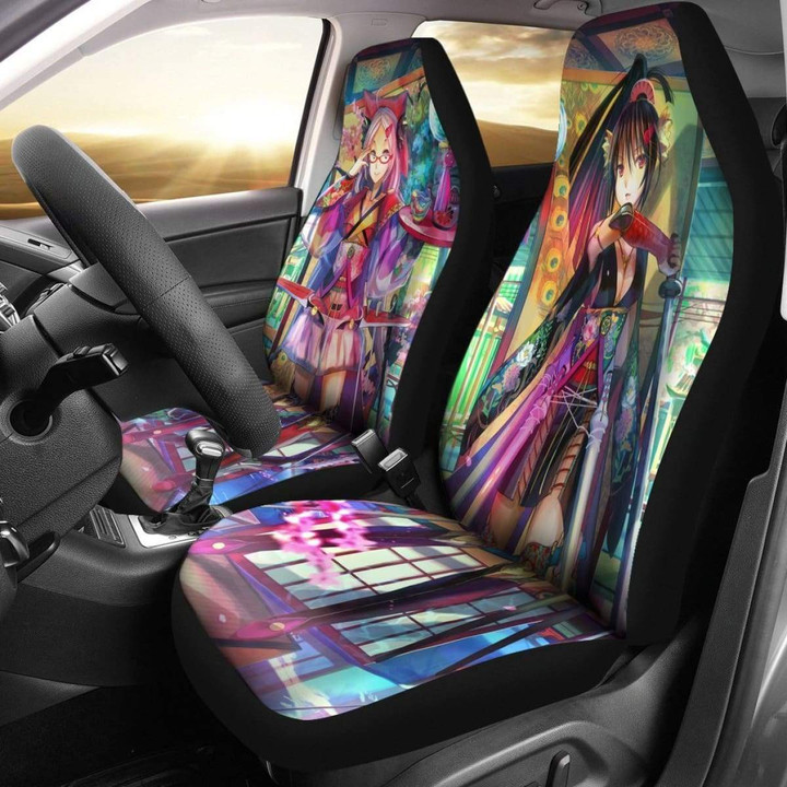 Anime Japan Girl Seat Covers Amazing Best Gift Ideas Universal Fit