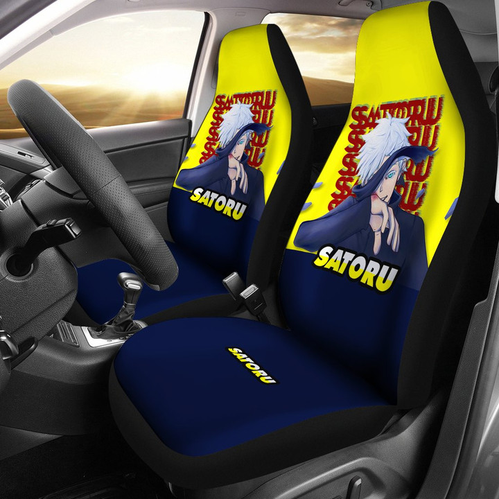 Satoru Gojo Jujutsu KaiSen Car Seat Covers Anime Seat Covers