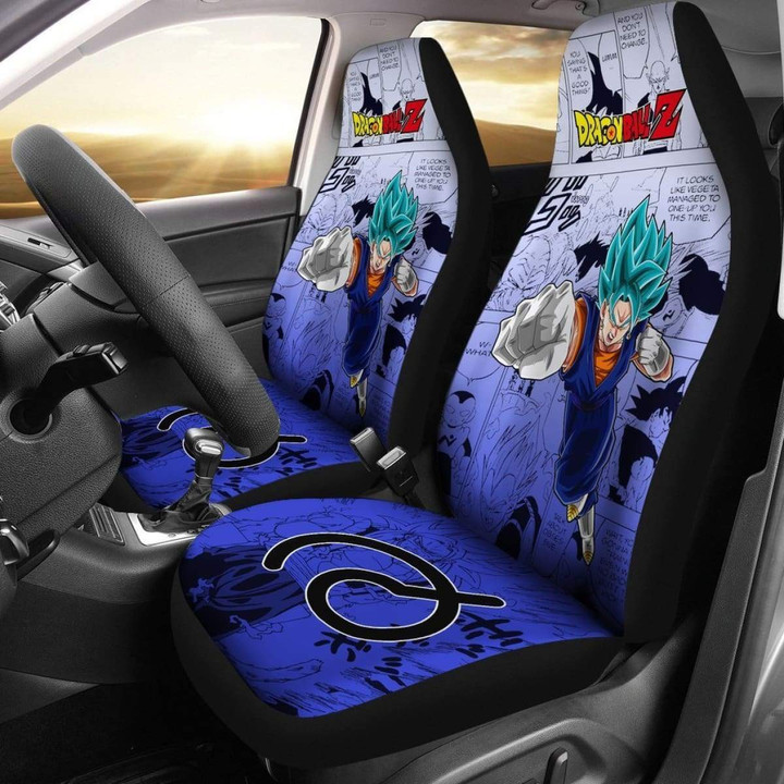 Gogito Characters Dragon Ball Z Car Seat Covers Manga Mixed Anime Universal Fit
