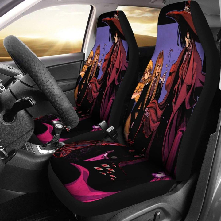 Hellsing Anime Seat Covers Amazing Best Gift Ideas Universal Fit