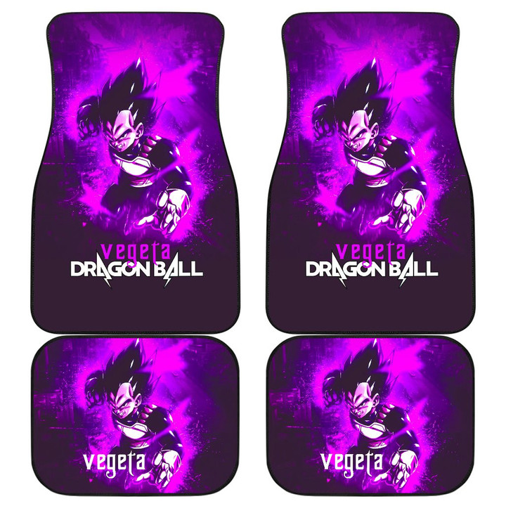 Vegeta Purple Supreme Dragon Ball Anime Car Floor Mats Best Design