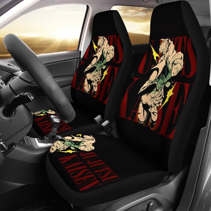 Yuji Itadori Jujutsu KaiSen Car Seat Covers Anime Seat Covers
